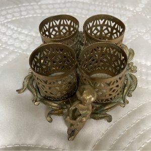 Vintage Sam Fink lipstick cosmetic holder